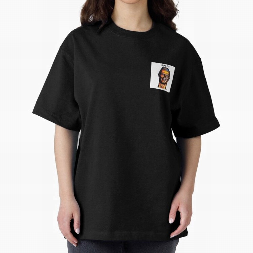 rnldo Oversized T-Shirt Build FIFA World Cup 2026 USA Canada Mexico for Fans of Messi, CR7 and Mbappe and Argentina and Brazil, Bringing Tournament Hype, Historic Matchups, Family Viewing Parties and Global Sports Pride; Perfect for Fans,