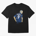 Ronaldo Number 9 Art Oversized T-Shirt Discover Global Football Passion for FIFA World Cup 2026, Inspired by Mbappe, Portugal, Classic Soccer Heritage, Championship Pressure, Fan Loyalty and International Pride; Made for Collectors Who Enjoy Iconic