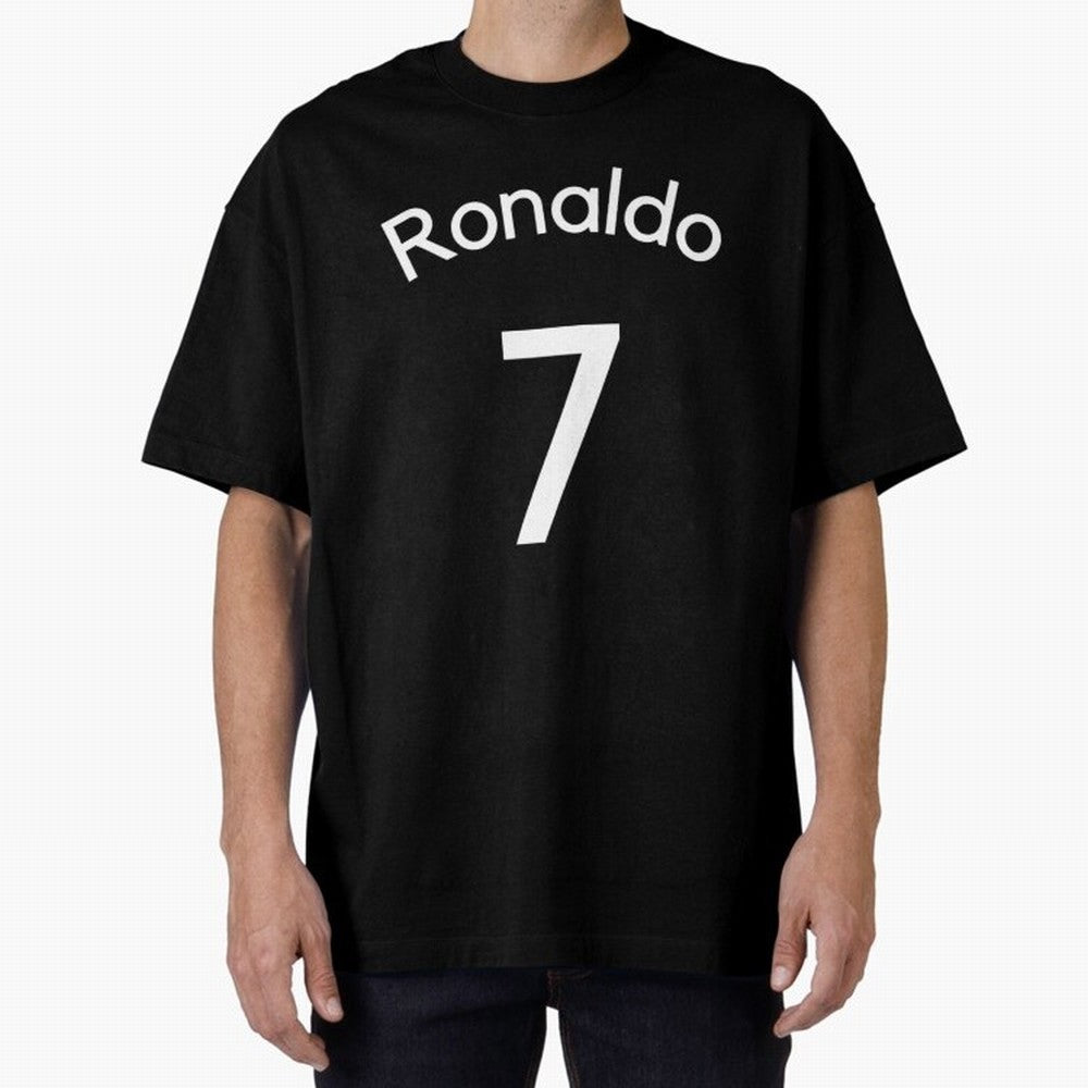 Ronaldo Manchester United Oversized T-Shirt Show Championship Spirit for FIFA World Cup 2026 Inspired by Mbappe, Portugal Energy, Fan Favorite Moments, National Team Passion, Big Match Drama and Soccer History; Created for Match Day Parties, Soccer