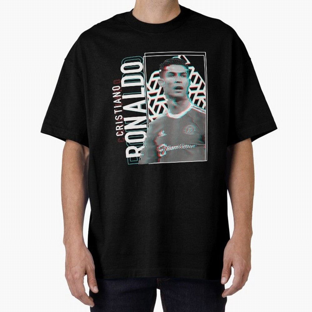 Cristiano Ronaldo sport Oversized T-Shirt Fuel FIFA World Cup 2026 USA Canada Mexico for Fans of Mbappe and Spain, Bringing Fan Favorite Moments, National Team Passion, Big Match Drama and Soccer History; Ideal for Fans Who Follow Messi, Cristiano