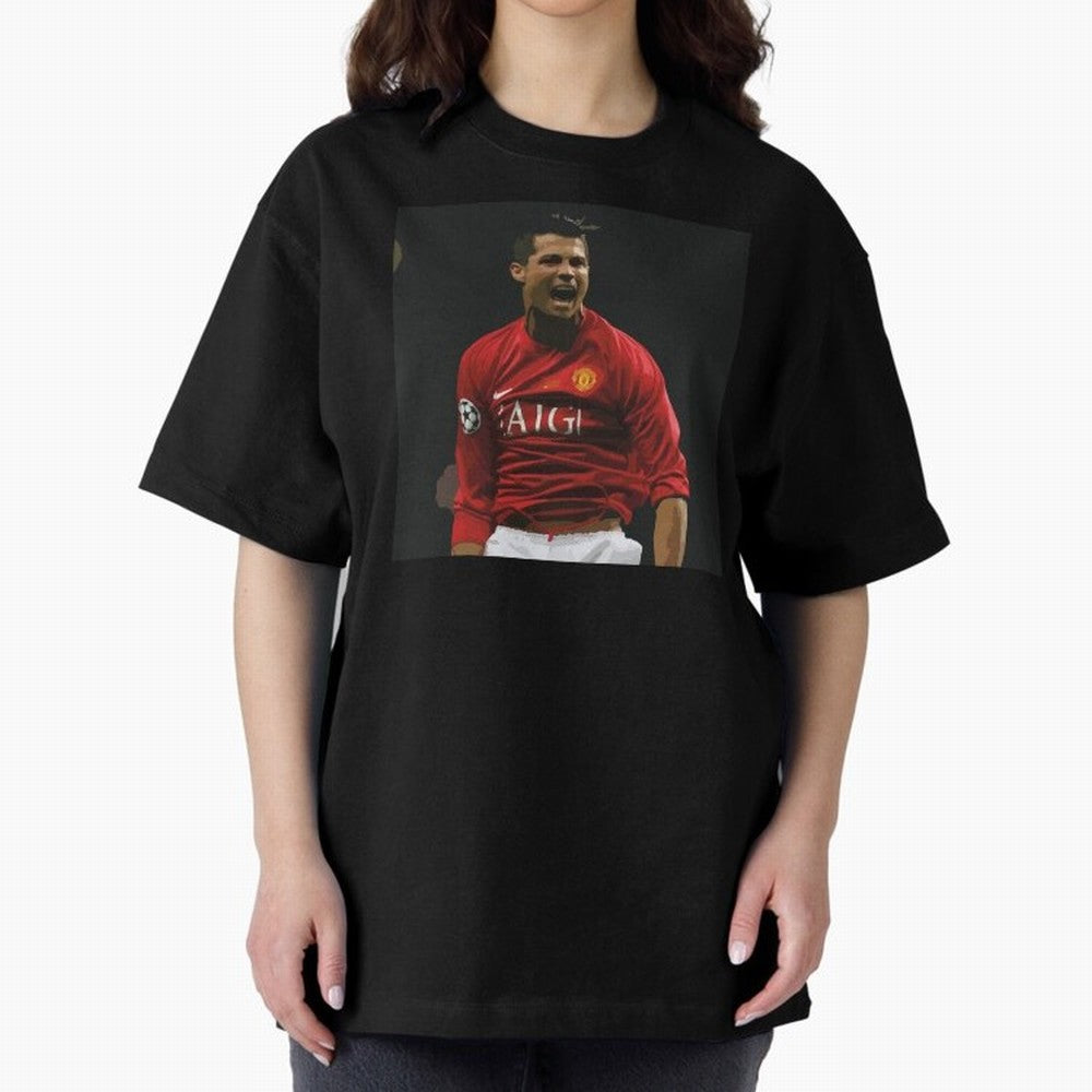 The Manchester United bug 2008 Oversized T-Shirt Bring Home the FIFA World Cup 2026 Group Stage Journey through Cristiano Ronaldo Highlights, Spain and Netherlands Pride, Worldwide Fan Energy, Dramatic Goals, Stadium Lights and Championship