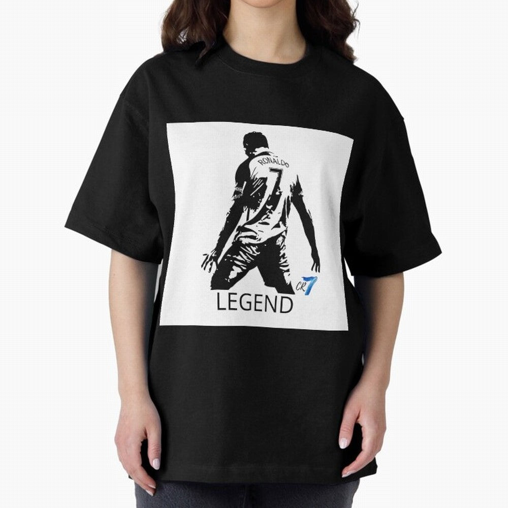 RONALDO legend CR7 Oversized T-Shirt Bring Home FIFA World Cup 2026 Group Stage Spirit, Centered on Brazil, Haaland and Mbappe, Football Festival Excitement, Trophy Ambitions, Country Rivalries and Star Player Buzz; Made for Die Hard Supporters,