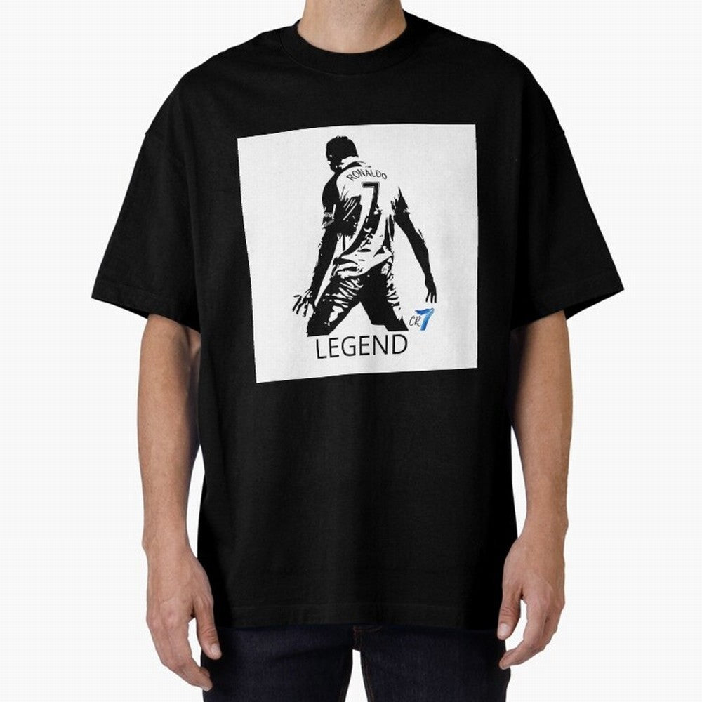 RONALDO legend CR7 Oversized T-Shirt Bring Home FIFA World Cup 2026 Group Stage Spirit, Centered on Brazil, Haaland and Mbappe, Football Festival Excitement, Trophy Ambitions, Country Rivalries and Star Player Buzz; Made for Die Hard Supporters,
