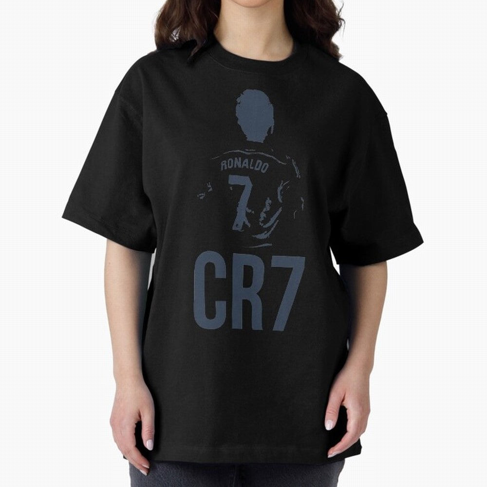CR7 - Cristiano Ronaldo Oversized T-Shirt Make Every Kick Count in FIFA World Cup 2026 Group Stage Made for Cristiano Ronaldo, Netherlands Energy, Global Supporter Spirit, Legendary Goals, National Colors and Tournament Celebration; Ideal for