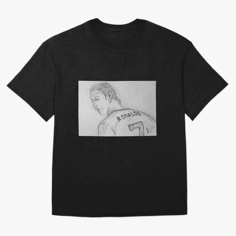CR7 Oversized T-Shirt Bring World Football Passion into Global Football Passion for FIFA World Cup 2026 Group Stage, Celebrating Messi, Neymar and Mbappe, France and Portugal, Fan Favorite Moments, National Team Passion, Big Match Drama and Soccer