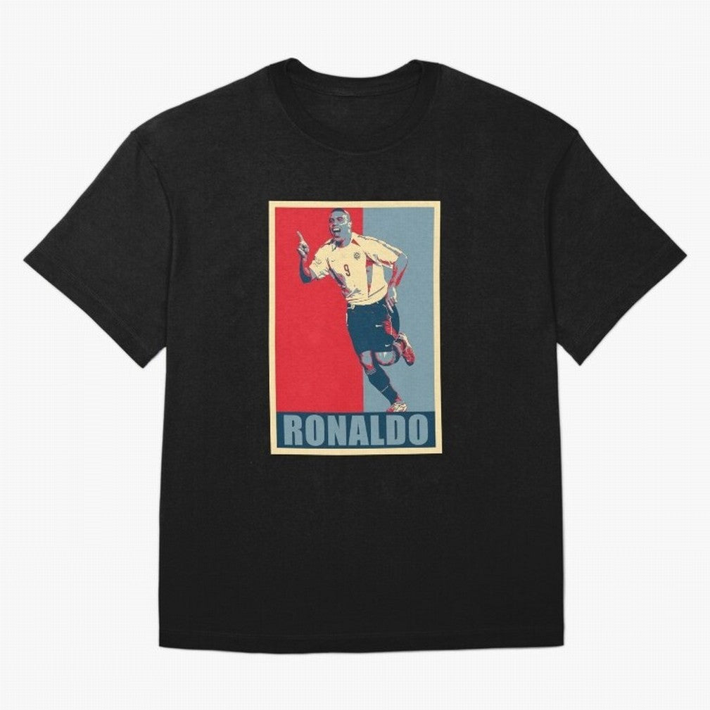 Ronaldo De Lima Celebration Oversized T-Shirt Create FIFA World Cup 2026 Group Stage Spirit, Made for Portugal, Cristiano Ronaldo, Haaland and CR7, Football Festival Excitement, Trophy Ambitions, Country Rivalries and Star Player Buzz; Made for