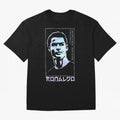 Ronaldo holographic Style Portrait art illustration Oversized T-Shirt Celebrate Classic Football Spirit in Match Day Hype around FIFA World Cup 2026, Neymar, Haaland and Cristiano Ronaldo, Brazil, Portugal and Argentina, Worldwide Fan Energy,