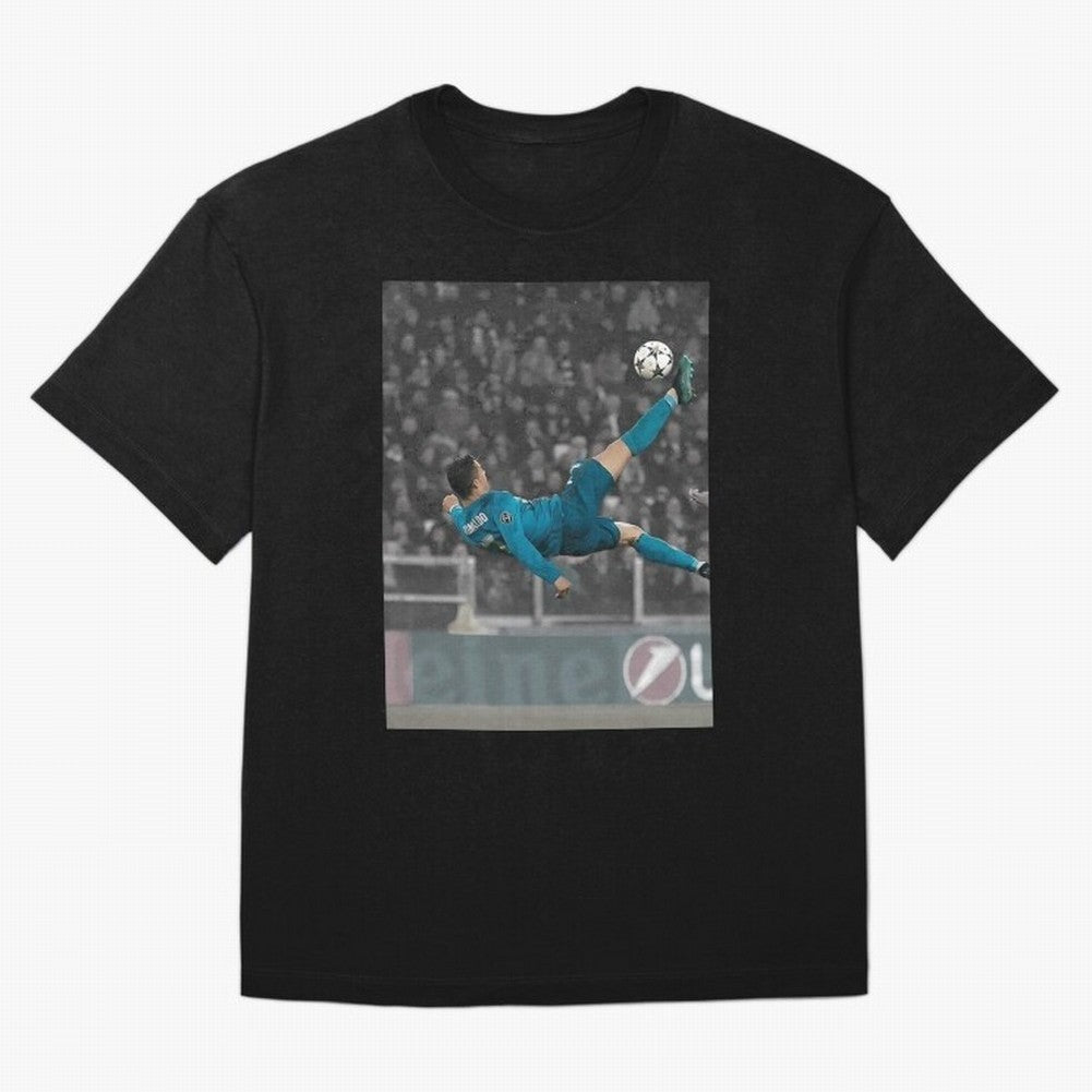 C Ronaldo Poster	 Oversized T-Shirt Spotlight the FIFA World Cup 2026 Journey through Messi, CR7 and Mbappe Highlights, England, France and Netherlands Pride, Football Passion, Legendary Performances, Festival Vibes and Supporter Community; Great