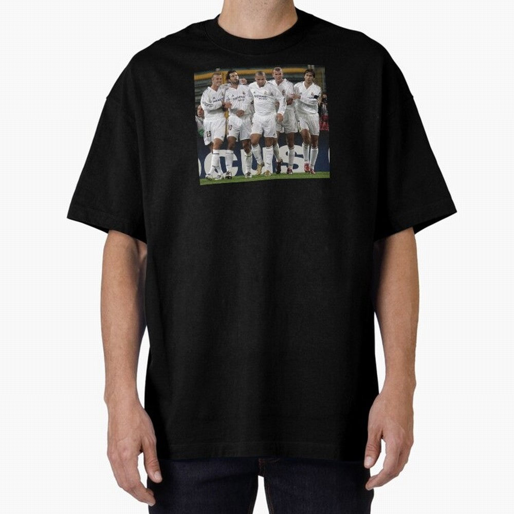Ronaldo Luis Nazario de Lima Art Oversized T-Shirt Share the Excitement of Match Day Hype around FIFA World Cup 2026 Group Stage, Cristiano Ronaldo, Argentina and Brazil, Retro Football Energy, Iconic Rivalries, Trophy Chase Drama and Stadium
