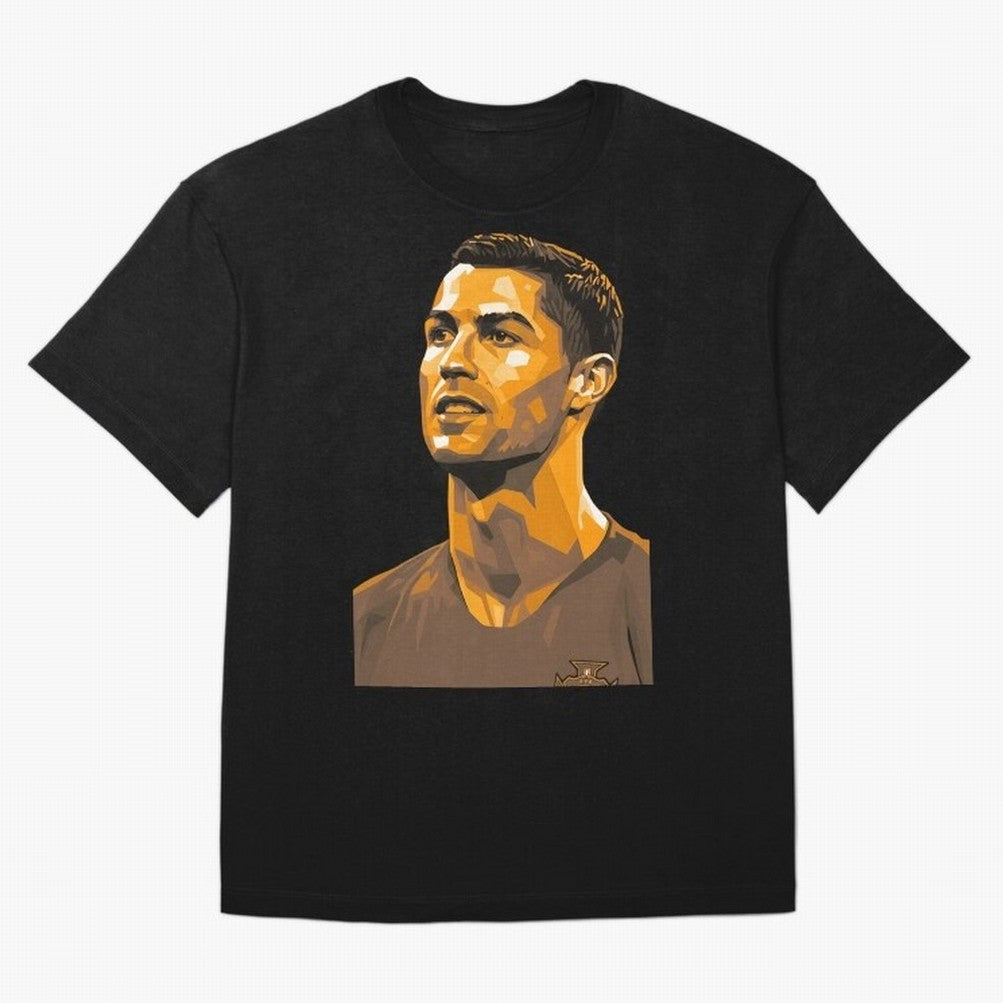 Ronaldo Oversized T-Shirt Support Your Favorite Stars during FIFA World Cup 2026 for Fans of Messi and Portugal, Spain and Germany, Bringing Sports Nostalgia, International Competition, Famous Players and Unforgettable Victories; Built for