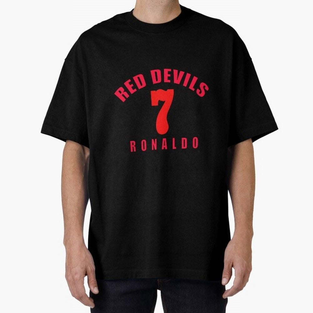 Cristiano Ronaldo Manchester United Oversized T-Shirt Make Every Match About Global Football Passion for FIFA World Cup 2026, Featuring Haaland and Mbappe, Netherlands, Match Day Excitement, Supporter Culture, Golden Goals and Global Football