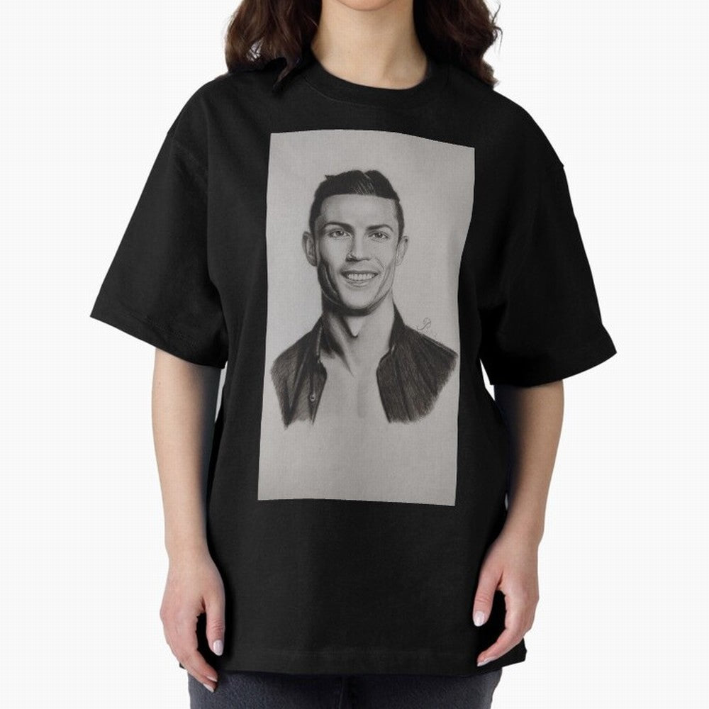 CR7 Oversized T-Shirt Show Fan Pride Across Global Football Passion for FIFA World Cup 2026 Group Stage, Featuring Neymar, Argentina, France and Brazil, Champion Mindset, Group Stage Buzz, Knockout Tension and Passionate Fan Culture; Great for