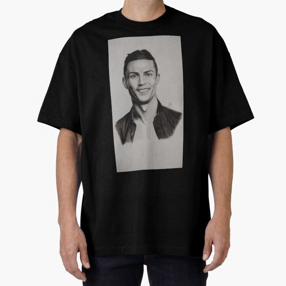 CR7 Oversized T-Shirt Show Fan Pride Across Global Football Passion for FIFA World Cup 2026 Group Stage, Featuring Neymar, Argentina, France and Brazil, Champion Mindset, Group Stage Buzz, Knockout Tension and Passionate Fan Culture; Great for