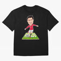 Cristiano Ronaldo Oversized T-Shirt Create the FIFA World Cup 2026 Journey through Cristiano Ronaldo Highlights, Argentina, France and Brazil Pride, Vintage Soccer Flavor, Modern Football Stars, National Flags and Final Night Emotion; Made for Die