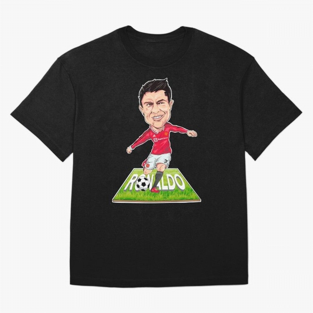 Cristiano Ronaldo Oversized T-Shirt Create the FIFA World Cup 2026 Journey through Cristiano Ronaldo Highlights, Argentina, France and Brazil Pride, Vintage Soccer Flavor, Modern Football Stars, National Flags and Final Night Emotion; Made for Die