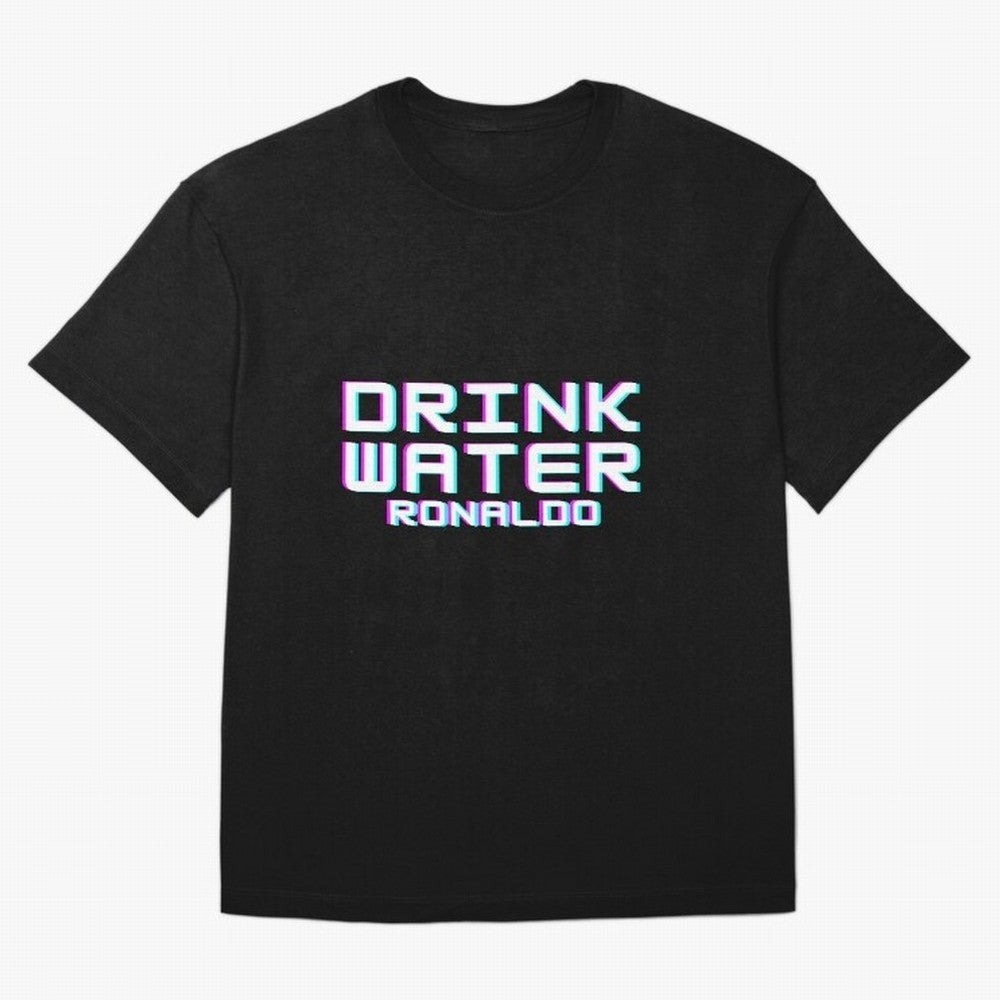 drink water ronaldo Oversized T-Shirt Celebrate Golden Goal Energy in Match Day Hype around FIFA World Cup 2026 USA Canada Mexico, Mbappe, England and Germany, Football Festival Excitement, Trophy Ambitions, Country Rivalries and Star Player Buzz;