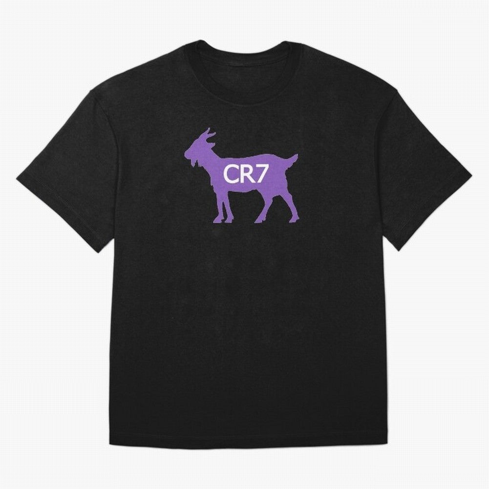 CR7 GOAT Purple Oversized T-Shirt Build FIFA World Cup 2026 Group Stage for Fans of Cristiano Ronaldo and England and Germany, Bringing Vintage Soccer Flavor, Modern Football Stars, National Flags and Final Night Emotion; Built for Supporters