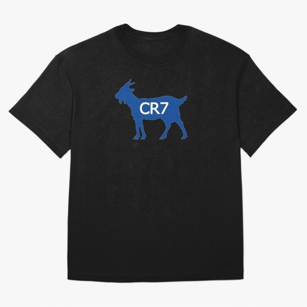 CR7 GOAT Blue Oversized T-Shirt Treasure FIFA World Cup 2026 USA Canada Mexico Made for Haaland, Argentina, France and Brazil Energy, Football History, Final Match Energy, Crowd Noise and Once in a Lifetime Moments; Ideal for Football Dads,