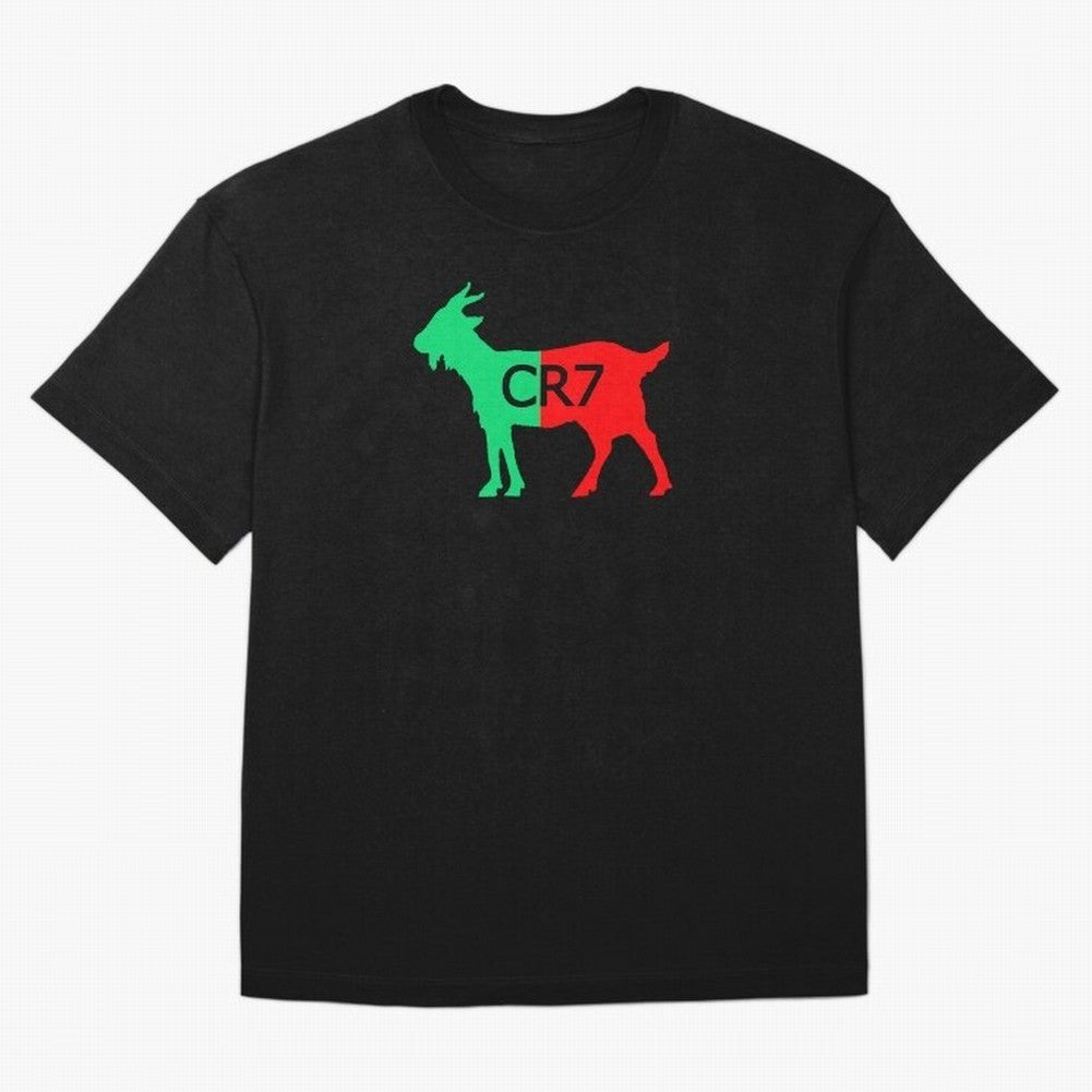 CR7 GOAT Tuga Oversized T-Shirt Celebrate Supporters United by Global Football Passion for FIFA World Cup 2026, Built around CR7 and Messi, Argentina, France and Brazil, Goal Celebration Energy, Supporter Heritage, Football Icons and Worldwide