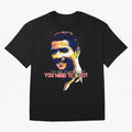 Cristiano Ronaldo To be the best, you need the best Quote Pop art Oversized T-Shirt Share the Excitement of Global Football Passion for FIFA World Cup 2026, Celebrating Neymar, Spain, Vintage Soccer Flavor, Modern Football Stars, National Flags and