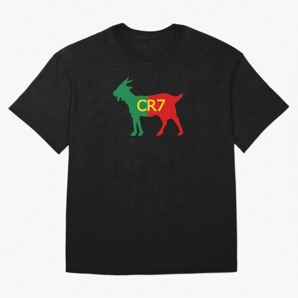 CR7 GOAT Tuga 2 Oversized T-Shirt Enjoy FIFA World Cup 2026 Group Stage Celebrating CR7, England, France and Netherlands Energy, Global Supporter Spirit, Legendary Goals, National Colors and Tournament Celebration; Perfect for Fans, Collectors,