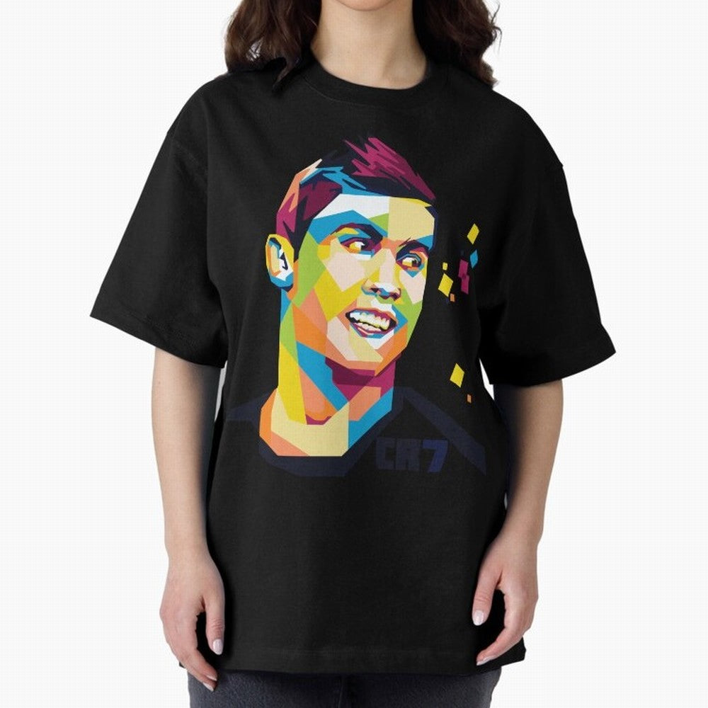 Cristiano Ronaldo Oversized T-Shirt Represent Fans Who Live for Global Football Passion for FIFA World Cup 2026 Group Stage, Filled with Cristiano Ronaldo, Haaland and CR7, Germany, Match Day Excitement, Supporter Culture, Golden Goals and Global
