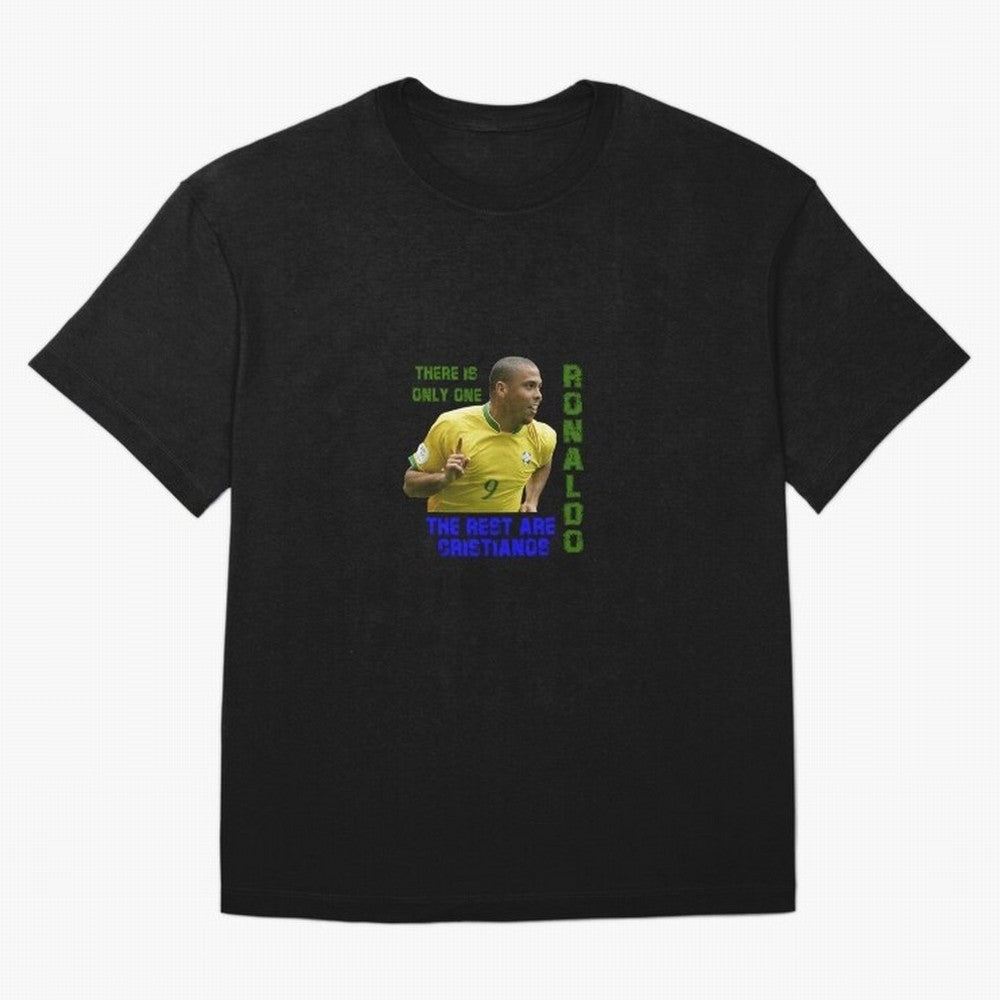 There is only one Ronaldo, the rest are Cristianos - Ronaldo Football Meme Oversized T-Shirt Bring World Football Passion into FIFA World Cup 2026 Group Stage Spirit, Filled with France, Haaland, Global Supporter Spirit, Legendary Goals, National