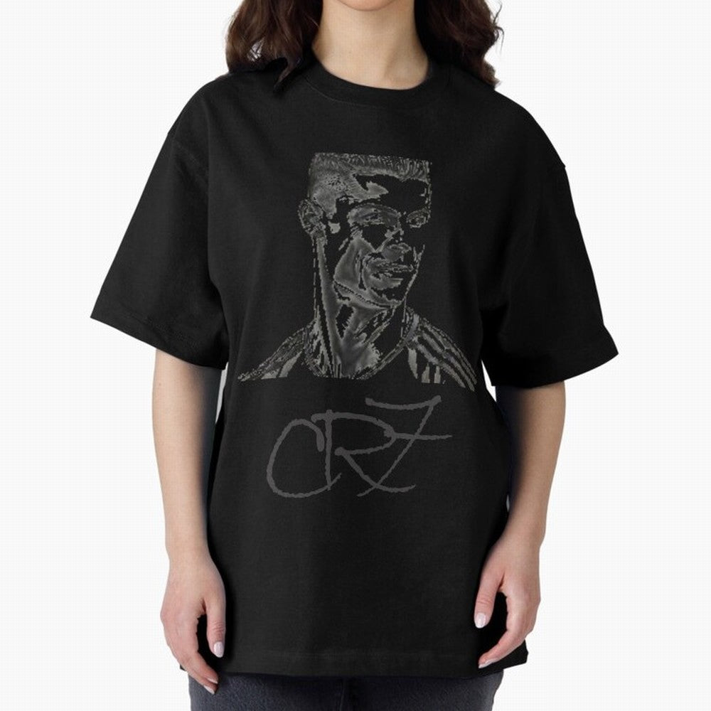 Great CR7 Oversized T-Shirt Show Your Tournament Heart for FIFA World Cup 2026 Group Stage for Fans of Neymar, Haaland and Cristiano Ronaldo and Spain, Bringing Game Day Rituals, Football Legends, Country Pride and the Road to the Final; Made for