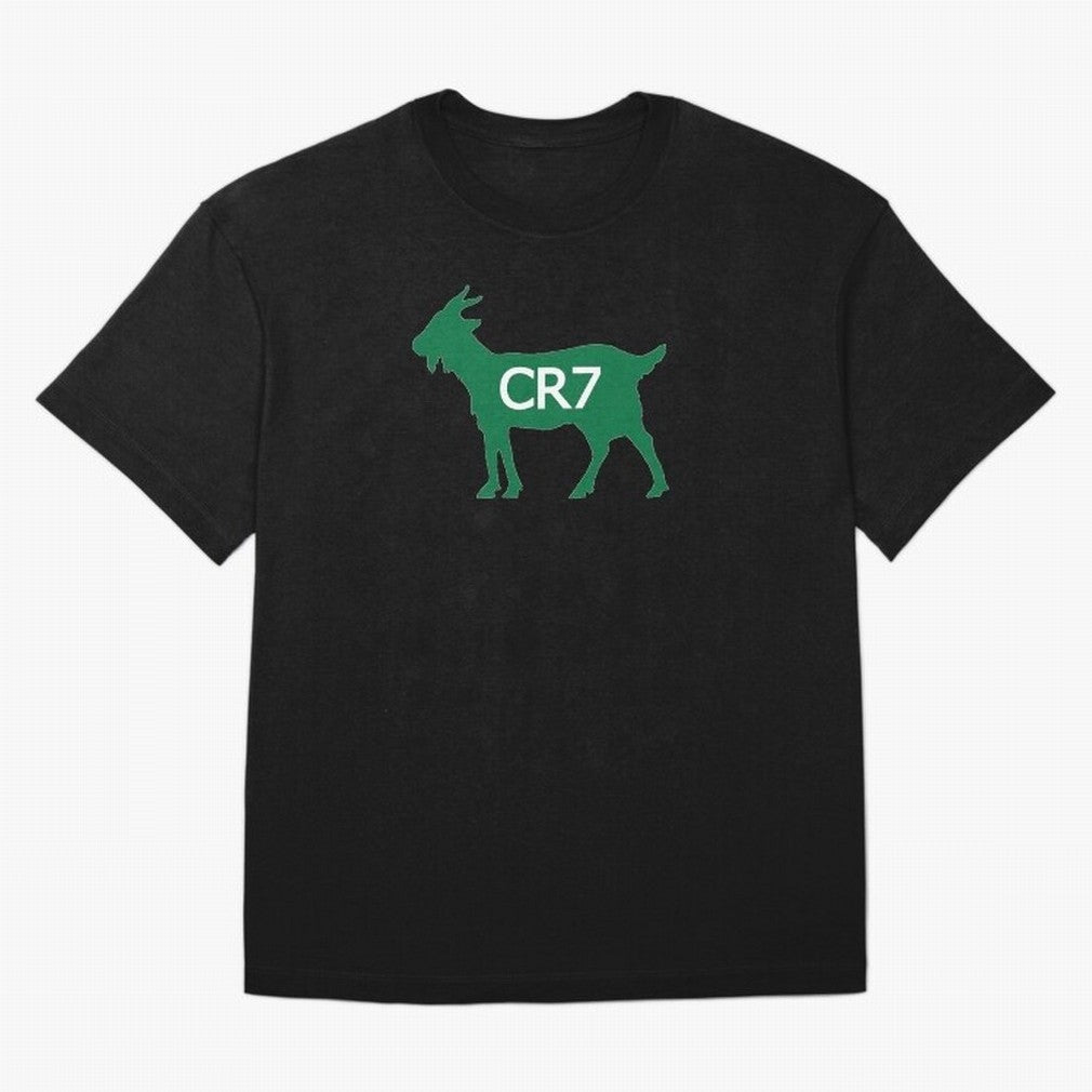 CR7 GOAT Saudi Arabia Oversized T-Shirt Celebrate Global Passion for Match Day Hype around FIFA World Cup 2026, CR7, Brazil, Goal Celebration Energy, Supporter Heritage, Football Icons and Worldwide Tournament Joy; Made for Die Hard Supporters,