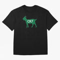 CR7 GOAT Saudi Arabia Oversized T-Shirt Celebrate Global Passion for Match Day Hype around FIFA World Cup 2026, CR7, Brazil, Goal Celebration Energy, Supporter Heritage, Football Icons and Worldwide Tournament Joy; Made for Die Hard Supporters,