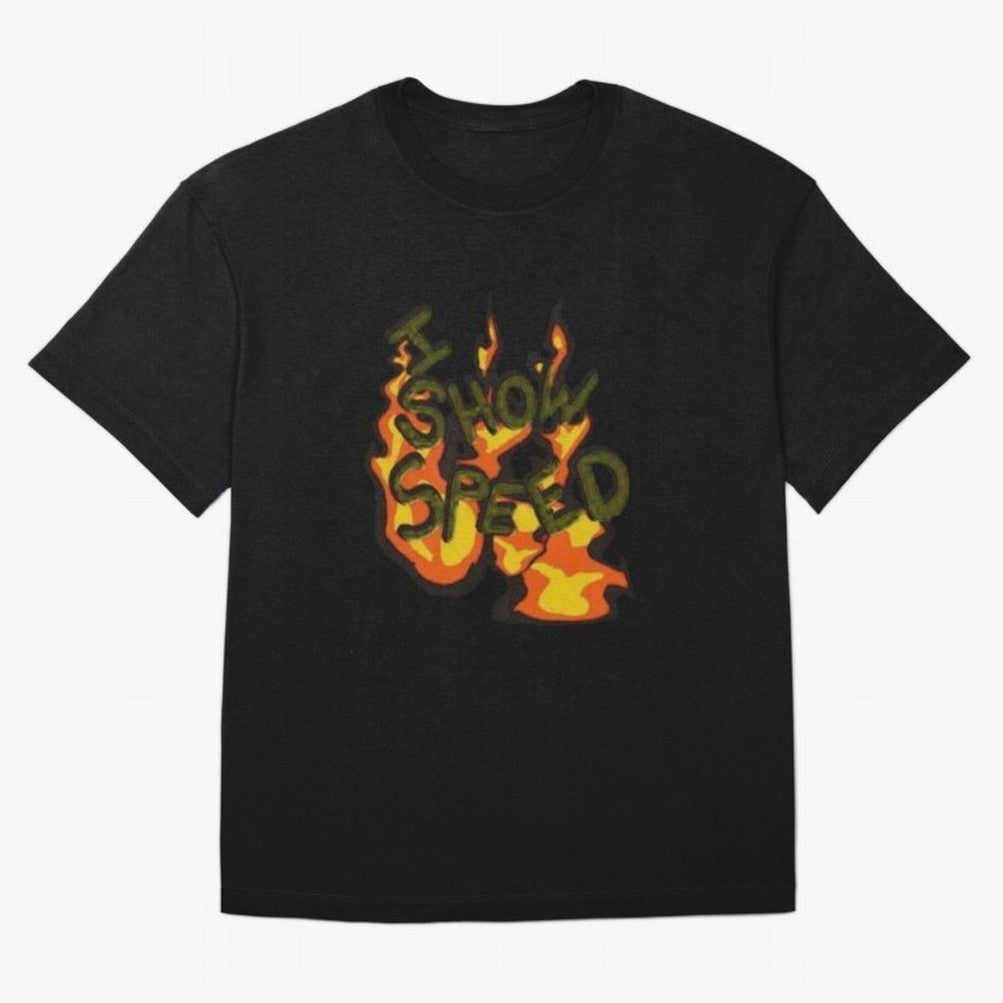 ISHOWSPEED MERCH LOGO 2 Oversized T-Shirt Follow the Final Road of FIFA World Cup 2026 Group Stage for Fans of Mbappe and Neymar and Argentina, France and Brazil, Bringing Stadium Memories, Football Loyalty, International Chants and Championship