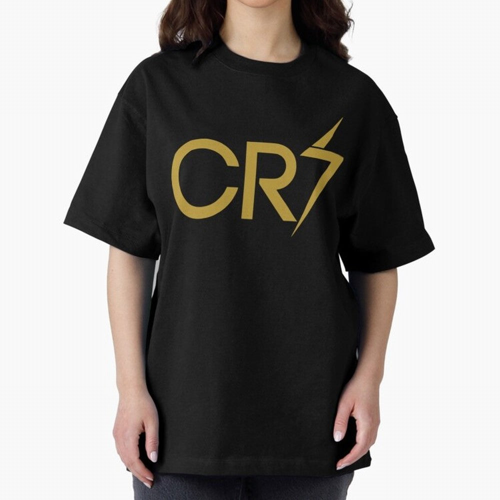 Christiano Ronaldo Oversized T-Shirt Spotlight FIFA World Cup 2026 Group Stage Highlighting Haaland and Mbappe, France Energy, Game Day Rituals, Football Legends, Country Pride and the Road to the Final; Great for Supporters Who Love Legendary