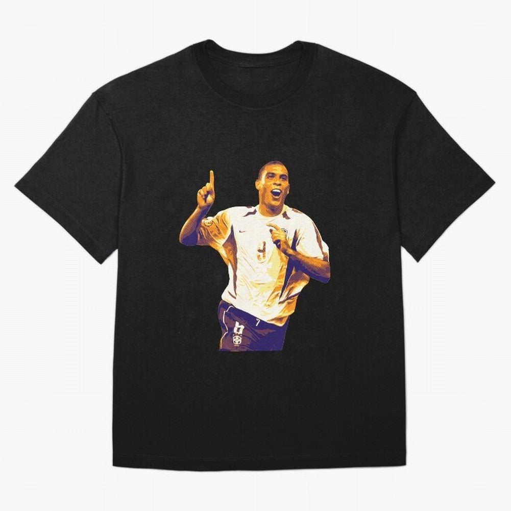 Ronaldo Naz¨¢rio brazil team Oversized T-Shirt Turn Up for FIFA World Cup 2026 USA Canada Mexico Driven by Messi and Cristiano Ronaldo, Portugal, Spain and Germany Energy, Championship Spirit, Famous Goals, Roaring Crowds and International Football