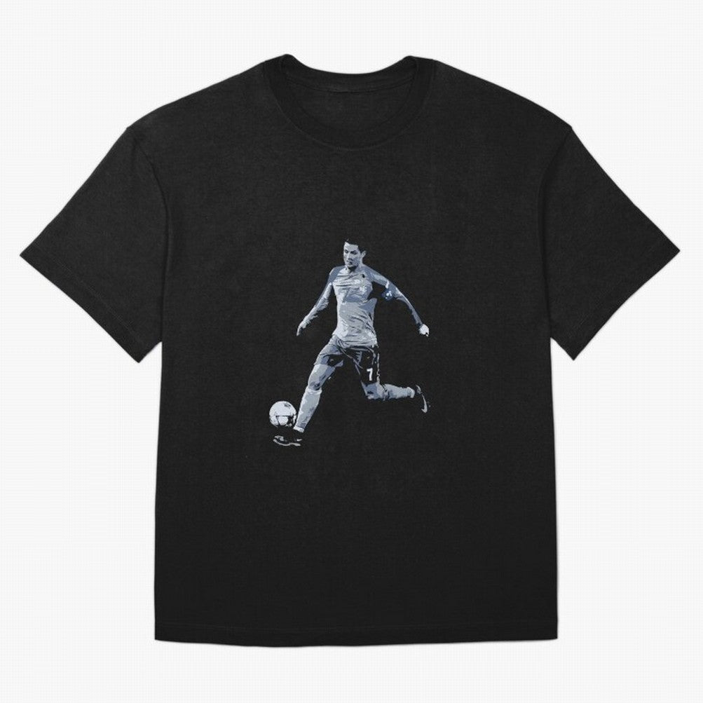 Soccer Football Art, Cristiano Ronaldo Oversized T-Shirt Celebrate Football Heritage in the FIFA World Cup 2026 Journey through Neymar Highlights, Portugal Pride, Stadium Memories, Football Loyalty, International Chants and Championship Tradition;