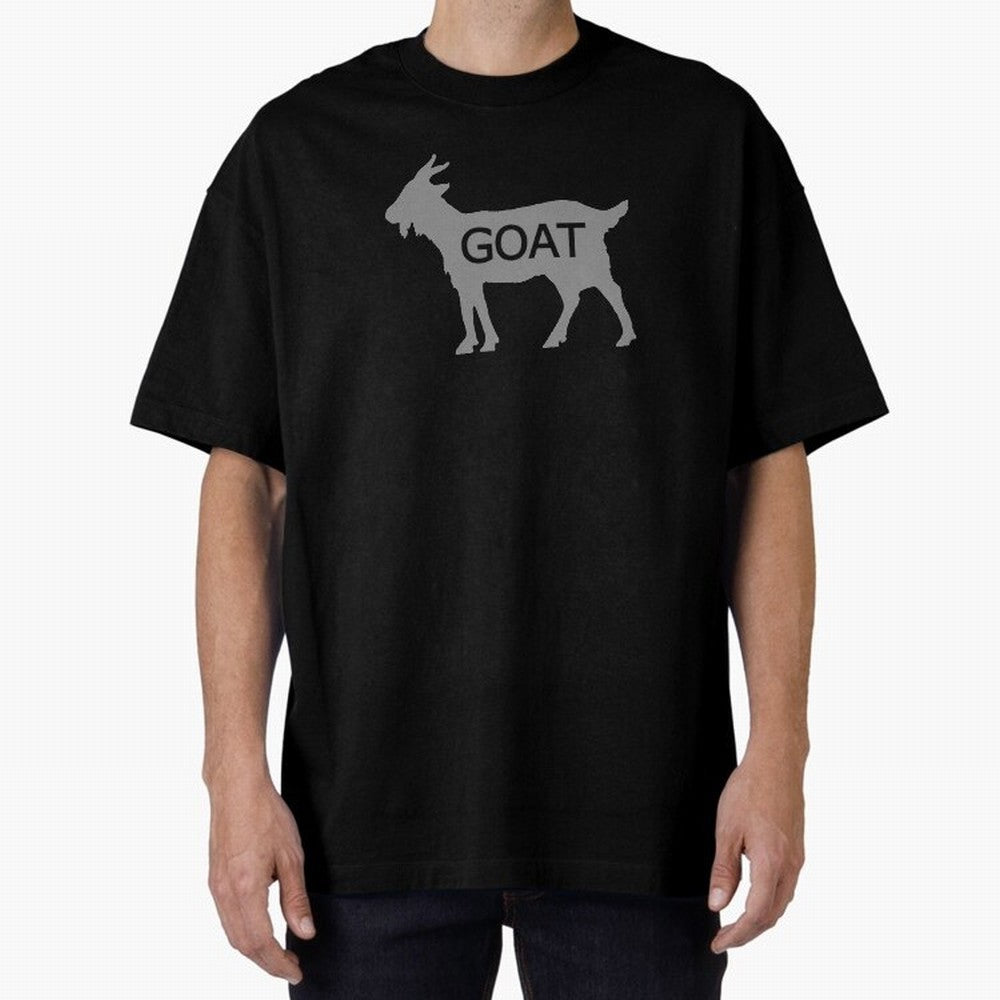 GOAT Grey 2 Oversized T-Shirt Celebrate Football Dreams Across FIFA World Cup 2026 Group Stage Spirit, Built around Portugal, Messi and Cristiano Ronaldo, Vintage Soccer Flavor, Modern Football Stars, National Flags and Final Night Emotion; Ideal