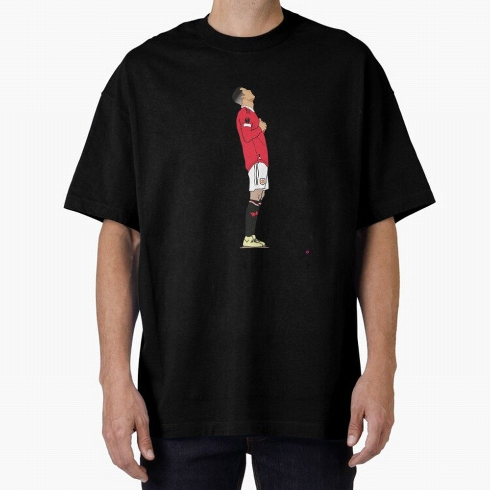 Ronaldo Pose Oversized T-Shirt Celebrate National Team Dreams in the FIFA World Cup 2026 Group Stage Journey through CR7 and Messi Highlights, England and Germany Pride, Champion Mindset, Group Stage Buzz, Knockout Tension and Passionate Fan