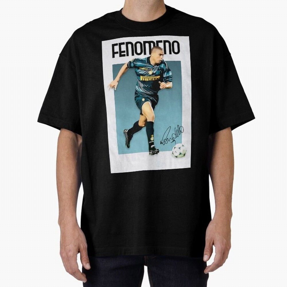 ronaldo Oversized T-Shirt Celebrate Rivalries and Pride in Match Day Hype around FIFA World Cup 2026 USA Canada Mexico, Neymar, Spain, Goal Celebration Energy, Supporter Heritage, Football Icons and Worldwide Tournament Joy; Ideal for Football