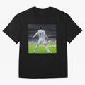 Ronaldo caricature Oversized T-Shirt Cheer for Match Day Hype around FIFA World Cup 2026, Haaland and Mbappe, Argentina and Brazil, Game Day Rituals, Football Legends, Country Pride and the Road to the Final; Perfect for People Who Love Argentina,