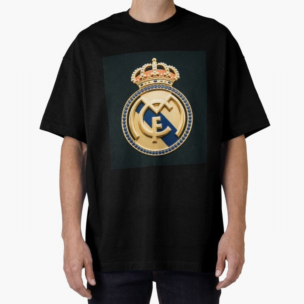 Hala Madrid Oversized T-Shirt Carry the Dream of the FIFA World Cup 2026 USA Canada Mexico Journey through Cristiano Ronaldo Highlights, Spain Pride, Stadium Chants, National Pride, Trophy Dreams and Unforgettable Football Memories; Created for