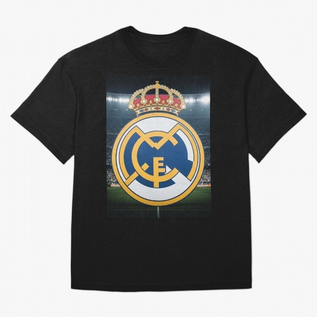 I love Madrid Oversized T-Shirt Celebrate the Road through Match Day Hype around FIFA World Cup 2026, Haaland and Mbappe, Brazil, Vintage Soccer Flavor, Modern Football Stars, National Flags and Final Night Emotion; Perfect for Fans, Collectors,