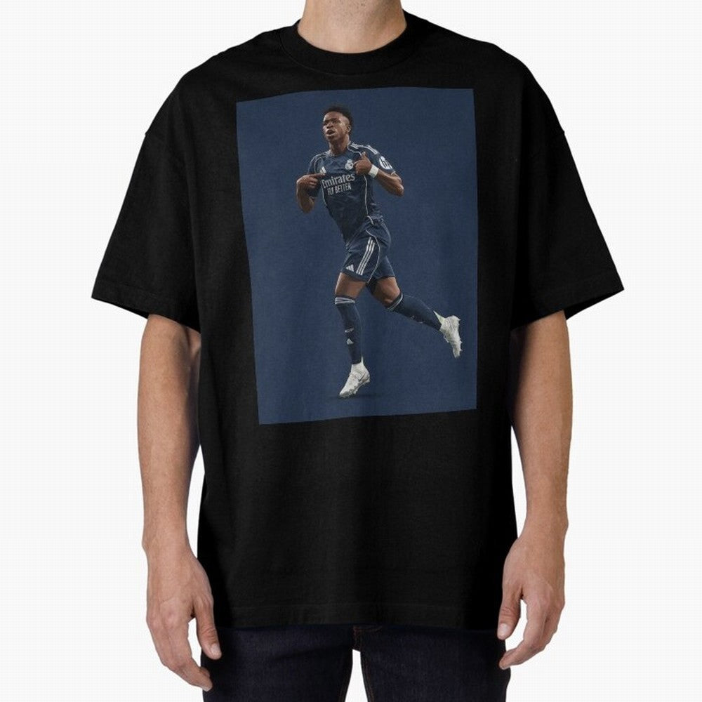 Vini Oversized T-Shirt Support Match Day Hype around FIFA World Cup 2026, Cristiano Ronaldo, Haaland and CR7, England and Germany, Game Day Rituals, Football Legends, Country Pride and the Road to the Final; Built for Supporters Chasing Trophy