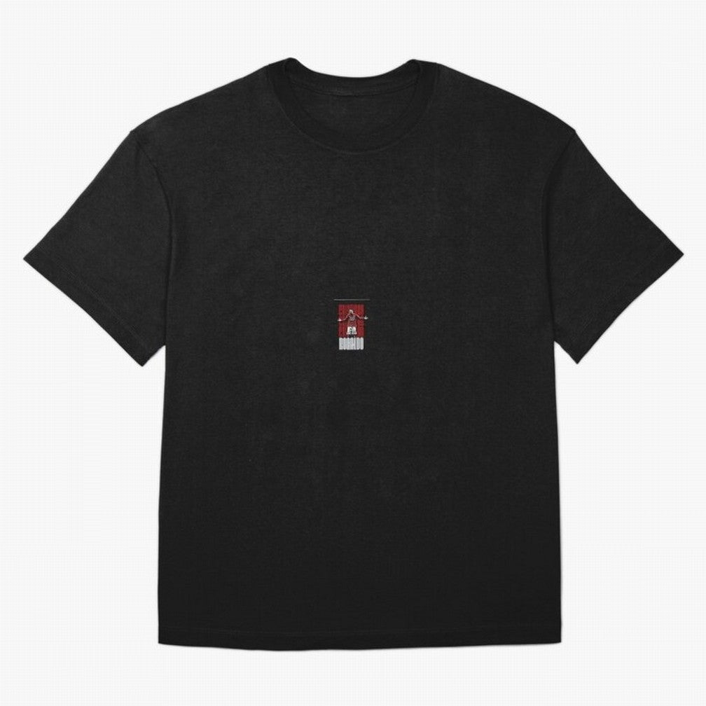 Ronaldo sticker Oversized T-Shirt Honor the Football Icons of Global Football Passion for FIFA World Cup 2026 USA Canada Mexico, Capturing Mbappe, Brazil, Portugal and Argentina, Sports Nostalgia, International Competition, Famous Players and