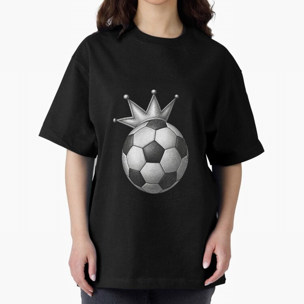 Chasing Glory Oversized T-Shirt Embrace Match Day Hype around FIFA World Cup 2026 USA Canada Mexico, Messi, Neymar and Mbappe, Portugal, Sports Nostalgia, International Competition, Famous Players and Unforgettable Victories; Made for Collectors