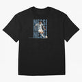 Messi in action Minimalist Graphic Oversized T-Shirt Discover FIFA World Cup 2026 USA Canada Mexico for Fans of Neymar and France and Portugal, Bringing Sports Nostalgia, International Competition, Famous Players and Unforgettable Victories; Made