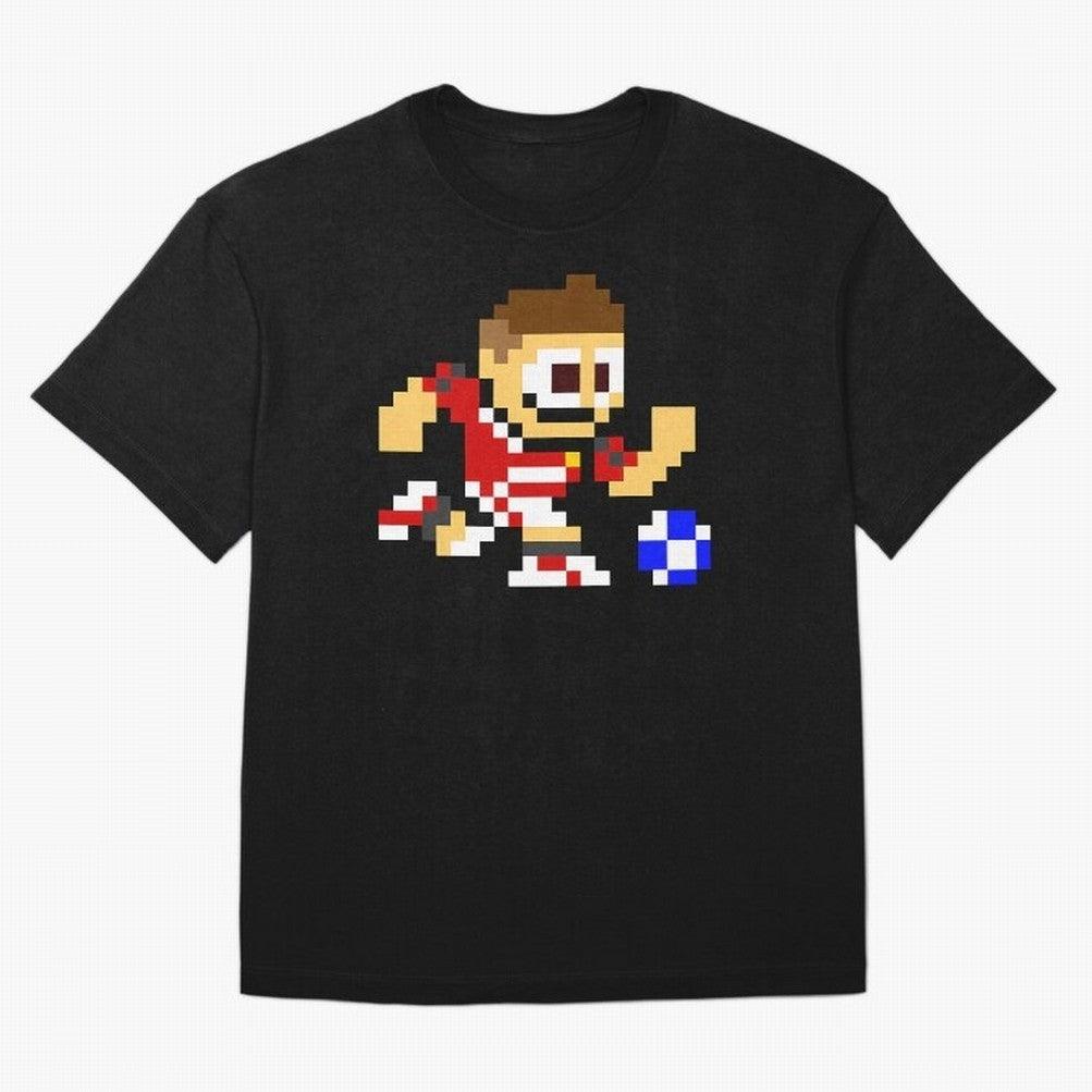 Ronaldo Manchester United (8-bit Football / Soccer Player) Oversized T-Shirt Showcase FIFA World Cup 2026 Group Stage for Fans of CR7 and Messi and Argentina, Bringing Stadium Memories, Football Loyalty, International Chants and Championship