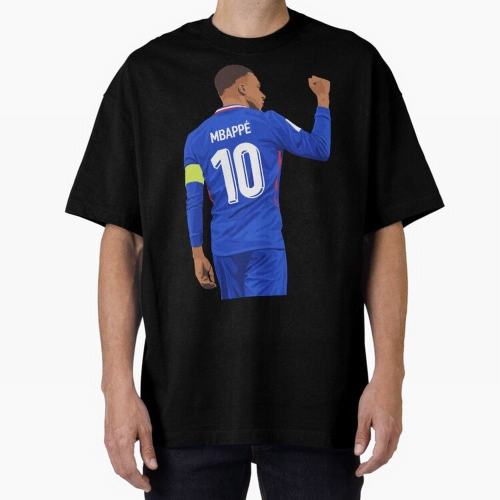 Kylian Mbappe France Oversized T-Shirt Wear the Spirit of the FIFA World Cup 2026 USA Canada Mexico Journey through CR7 Highlights, Argentina and Brazil Pride, Stadium Chants, National Pride, Trophy Dreams and Unforgettable Football Memories; Ideal
