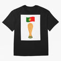 Portugal Football Fan T-Shirt Oversized T-Shirt Join Supporters Worldwide for FIFA World Cup 2026 Group Stage with Haaland, Brazil Energy, Goal Celebration Energy, Supporter Heritage, Football Icons and Worldwide Tournament Joy; Ideal for Football