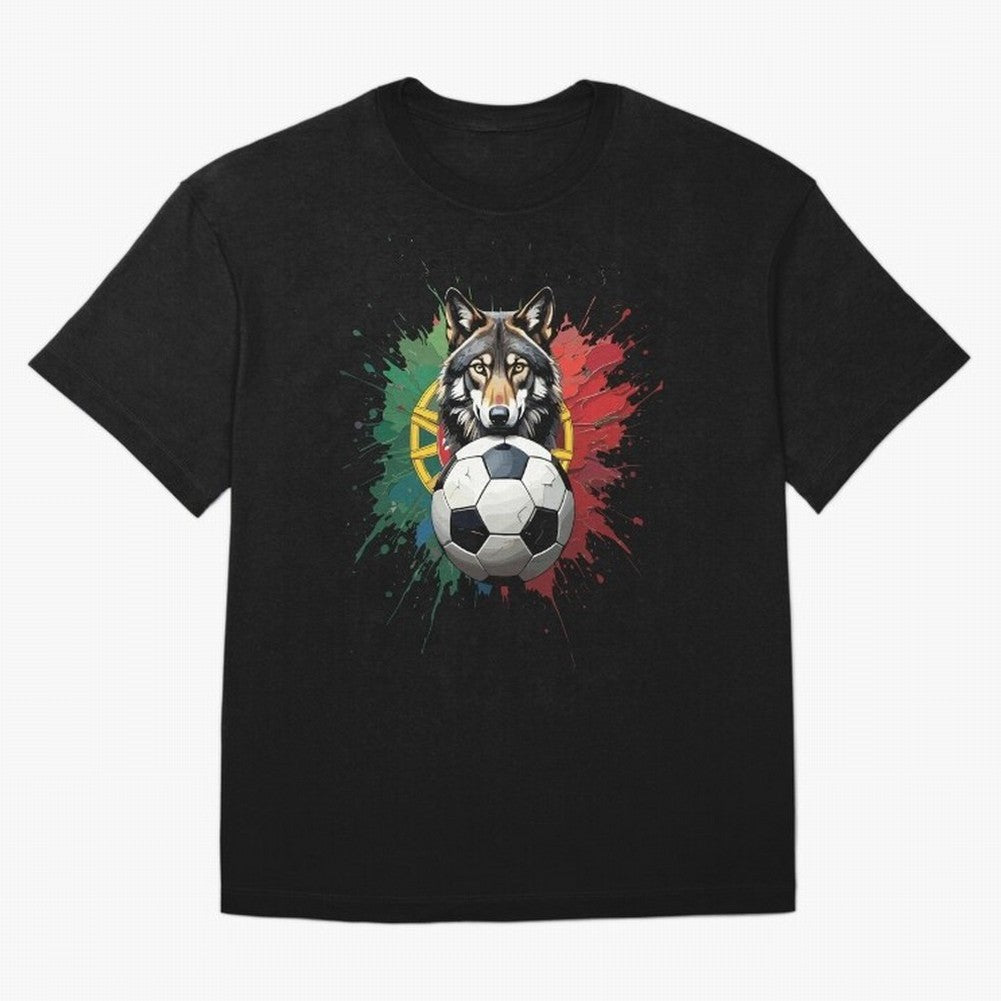 Portugal 2026 Soccer dog - World Cup Football Oversized T-Shirt Wear the Spirit of Global Football Passion for FIFA World Cup 2026 Group Stage, Made for Messi, Germany, Tournament Hype, Historic Matchups, Family Viewing Parties and Global Sports