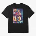 Ronaldinho Oversized T-Shirt Bring Champion Energy into FIFA World Cup 2026 Group Stage Spirit, Celebrating England, CR7 and Messi, Match Day Excitement, Supporter Culture, Golden Goals and Global Football Passion; Perfect for Fans, Collectors,