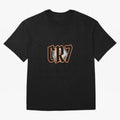 CR7 BLACK Oversized T-Shirt Feel the Roar of Match Day Hype around FIFA World Cup 2026 USA Canada Mexico, Cristiano Ronaldo, Haaland and CR7, Germany, Football Passion, Legendary Performances, Festival Vibes and Supporter Community; Great for Watch